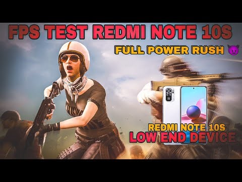 FPS Test Redmi Note 10S 🔥 Full Power Rush | BGMI 3.9 Low End Device Gameplay ‪@Picxelislive‬