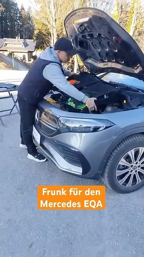 Frunk für Mercedes EQA – Mehr Platz für Ladekabel & Zubehör