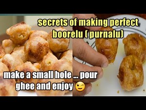 traditional andhra special Sweets | Chana Dal , Jaggery and coconut sweet | Poli purnam boorelu