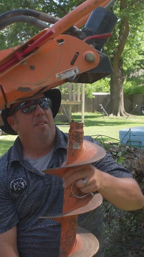 Diggin them holes, we have many differbt oist hole augers to suit your job! Need it delivered? We can do that to! | Augusta Rental Inc
