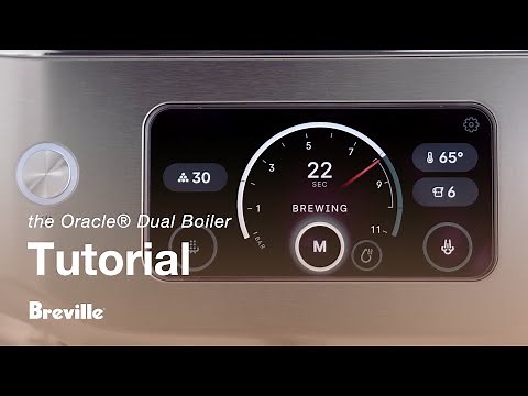 the Oracle® Dual Boiler | Personalise your coffee experience in Manual Mode | Breville AU