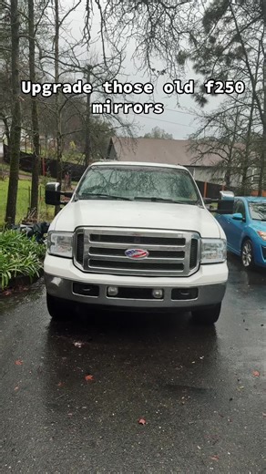 Upgrade those old F250 mirrors #f250 #6blow #ford #fordtrucks #dieseltruck