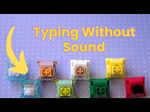 Top Silent Mechanical Keyboard Switches 2025