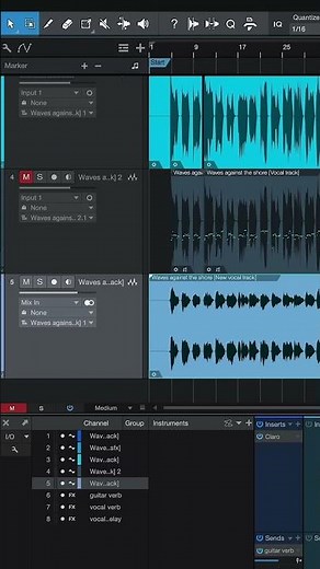 How to make a stereo track mono in PreSonus Studio One