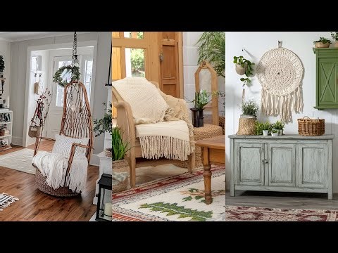 Farmhouse Meets Boho | Vintage Rustic Decor Ideas