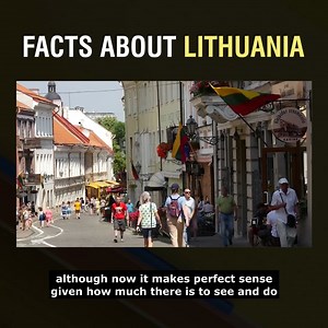 1.1K views · 29 reactions | In today’s video, we’ll be exploring and learning about 10 surprising facts about the wonderful country of Lithuania. | FTD Facts | Facebook