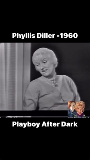 Phyllis Diller in the early days of her standup comedy career. Here in 1960 appearing on Playboy After Dark. She was still developing her persona. #phyllisdiller #1960s #humblebeginnings | The Phyllis Diller