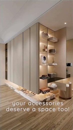 Integrated Design: Sculptural Storage and Warm Lighting