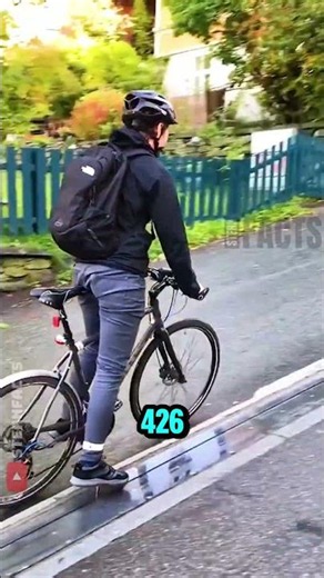 Norway's Incredible Bike Lift That Pushes Cyclists Uphill 🚴‍♂️