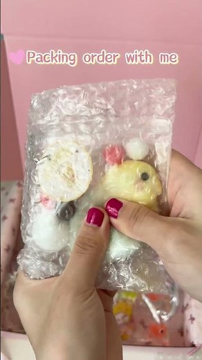 #169 ASMR // Amy squishy packing order with me #packingorder #satisfying #fyp #stressrelief #asmr