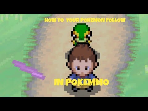 How to make your gen 5 pokemon follow you in pokeMMO