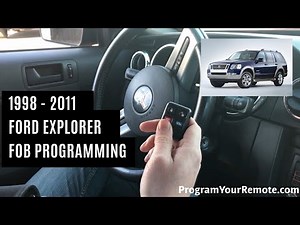 Comment programmer une nouvelle télécommande pour la Ford Explorer ?