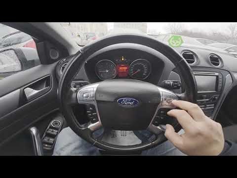 FORD Mondeo Duratorq - Cómo cambiar el formato de la hora