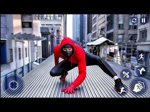 Flying Spider Hero City action