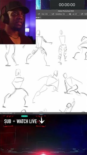 Mastering 30-Second Gesture Drawing