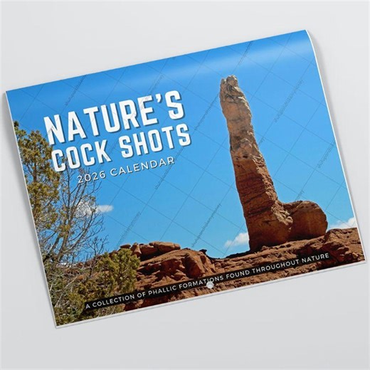 Nature's C*ck Shots 2026 Calendar - Great Gag Gift Secret Santa White Elephant - Etsy