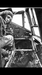 The pilot, navigator, and bomb aimer at their positions inside a Handley Page Halifax during operations. October 1941. #ww2 #aviation #military #pilot | World War II Aircraft
