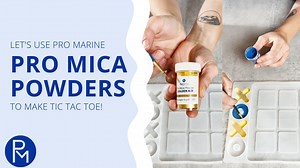 Have you heard?! Pro Marine now has mica powders! See them being dusted in a mold in this new tutorial video, and shop for powders here: https://promarinesupplies.com/epoxy-resin/colors/ | Promise Epoxy | Facebook