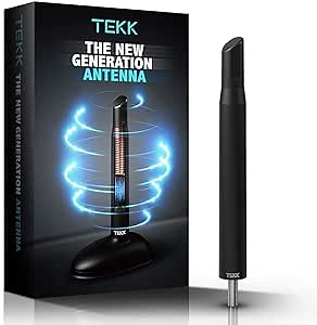 Tekk Short Antenna Compatible with 2006-2024 Chevy Silverado 2500 | GMC Sierra 2500 | Designed for Optimized FM/AM Reception | 4.8 Inches