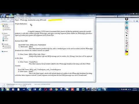 WhatsApp Automation using RPA tool #UiPath #WhatsApp #Automation #RPA