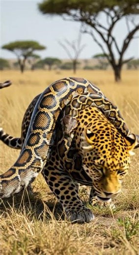 #1 Will the snake successfully catch the swift lizard in action #snake #wildlife #nature