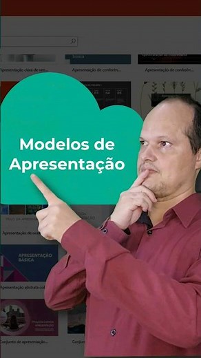 Como Escolher e Utilizar Modelos de Apresentação no PowerPoint #modelo #apresentação