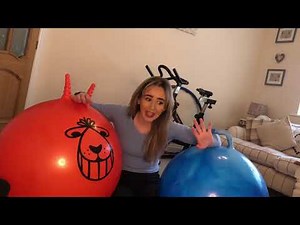 WHICH OF MY SPACE HOPPERS IS BETTER BLUE OR ORANGE CHALLENGE