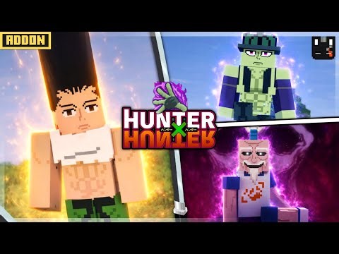 BEST HUNTER X HUNTER ADDON FOR MINECRAFT BEDROCK 🔥 | HXH MCPE 1.21+