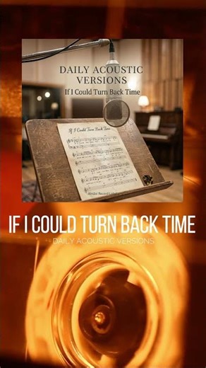 If I Could Turn Back Time - ACOUSTIC COVER | Cher