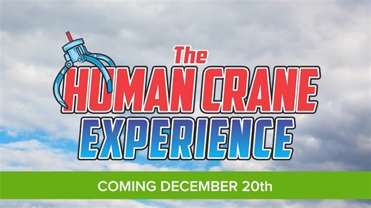 The classic skill crane game just got a life-sized upgrade!! 🕹️ Test your crane skills in The Human Crane Experience, now available at Midland South! | Cinergy Entertainment