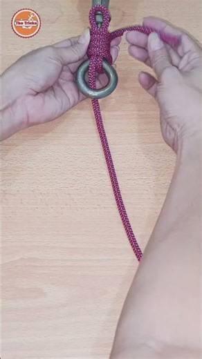 Learn simple Rope Knot 💡 Easy DIY steps