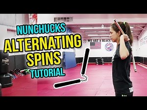 Nunchucks Tutorial - Alternating Spins | Nunchucks Basics