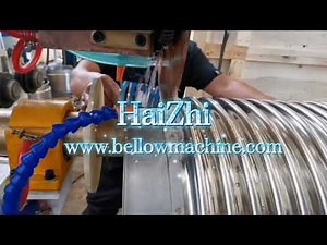 How to use Resistance welding machine to weld metal bellows and connection joints