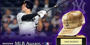 Judge honored with MLB Award for Best Rookie