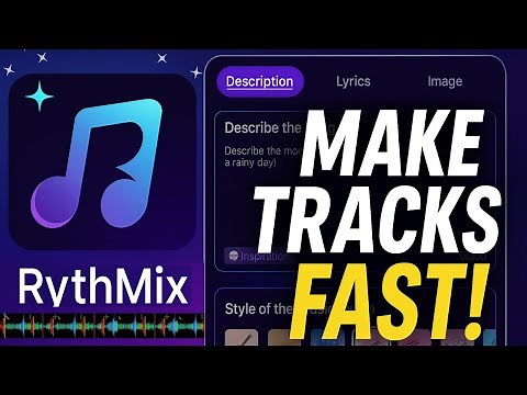 RythMix App Tutorial: Make Custom Tracks Fast!
