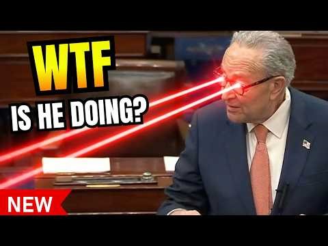 Schumer was LOST IN SPACE in Senate Floor Speeches TODAY!