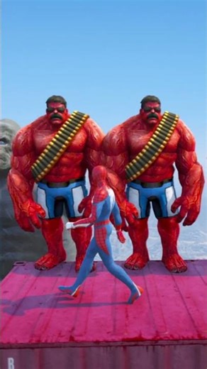 ULTRA ZIRHLI HULKLAR VS ÖRÜMCEK ADAM PARKUR