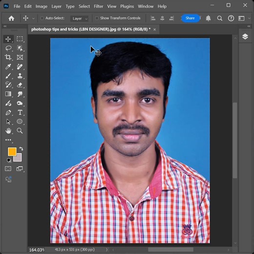13K views · 103 reactions | How to make passport size photo on A4 sheet in Photoshop | Photoshop tips and tricks | Facebook