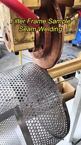 Seam Welding for Filter Frame #seamweldingmachine #rollweldingmachine #framewelding #spotweldingmachine #welding #SieveWelding | Welding Machine