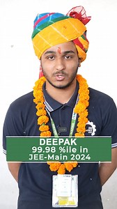 This is the routine that helped Deepak score 99.98%ile in JEE Main 2024 and shine as one of the JEE Main 2024 Toppers in Sikar. He was also the topper in Matrix Olympiad and cracked many Olympiads and Competitive exams such as STSE, IOQM, NSEs, iOM, NSTSE, etc. by preparing at Matrix High School before being victorious in JEE Main. His schedule can give you an idea about how you should plan your study timetable for better JEE Preparation and succeed with an impressive percentile like him. Call: 