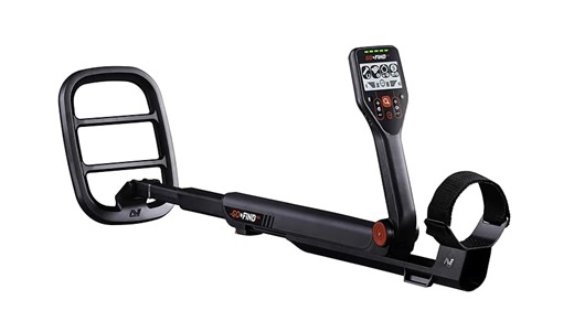 Minelab GO-FIND 44 Detector de Metal de Alta Potencia Ultra Ligero para Adultos con Bobina Hidrosoluble de 10"