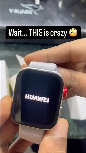 iPhone Style Watch? 🤯 Huawei Watch Fit 3 Unboxed #shorts #smartwatch #unboxing #huawei #watchfit3