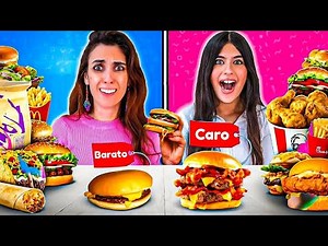 ¿Puedes distinguir entre comida barata y cara?