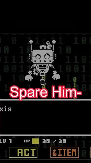 Dark Corrupt A Barely Survives Axis's First Attack In Undertale Yellow....