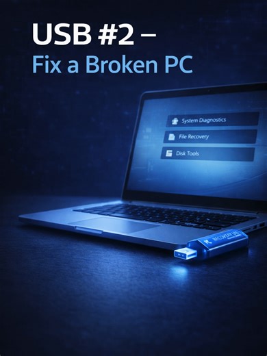 Essential USB for Fixing a Broken PC