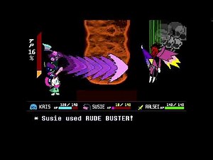 Fighting Neo Spamton with an edited save file