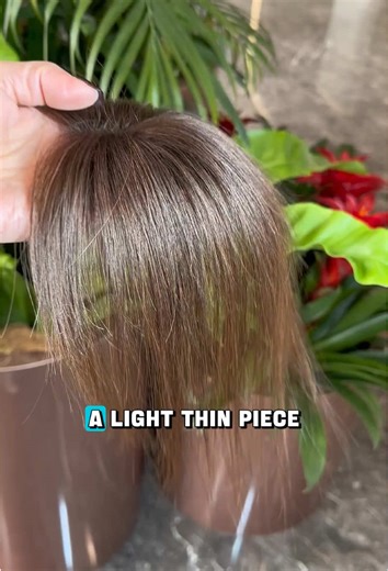 Traceless invisible! Real-life hair curtain French bangs hair connector, convenient to wear and take off, full of atmosphere#GiftedlnLove #curtainbangs #frenchbangs #wig #realhair
