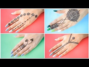 Easy And Beautiful Back Hand Mehndi Design | Mehndi Design | Easy Mehndi Designs | Creative HeArt