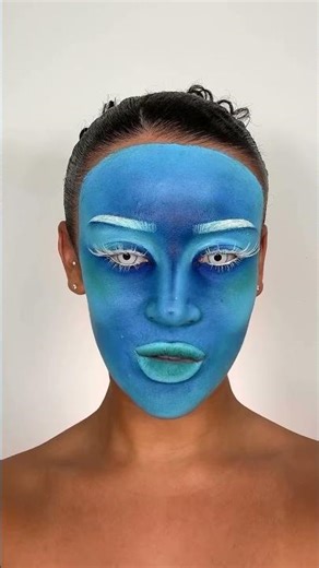 Inverted Makeup Challenge 😵‍💫💄 #invertedmakeup #invertedfilter #makeup