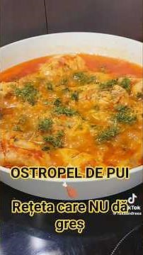 🍗 Ostropel de pui tradițional | Rețetă ușoară pas cu pas (iese perfect!)